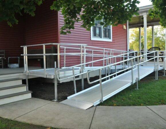 a veritical ramp used to support accessibility and other Ramps and Vertical Platform Lifts for Turnersville, New Jersey